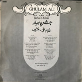 Ghulam Ali - Jashn-E-Bahar (Vinyl)